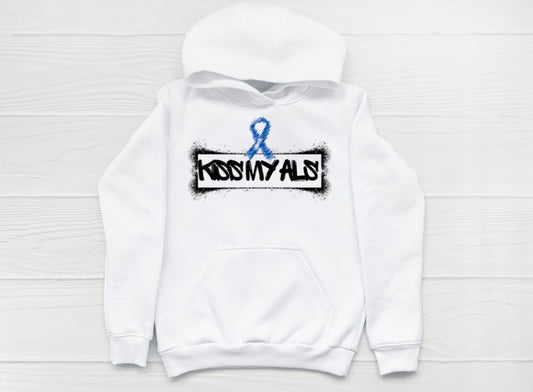 Kiss My ALS Hoodie - Premium ALS Awareness Apparel