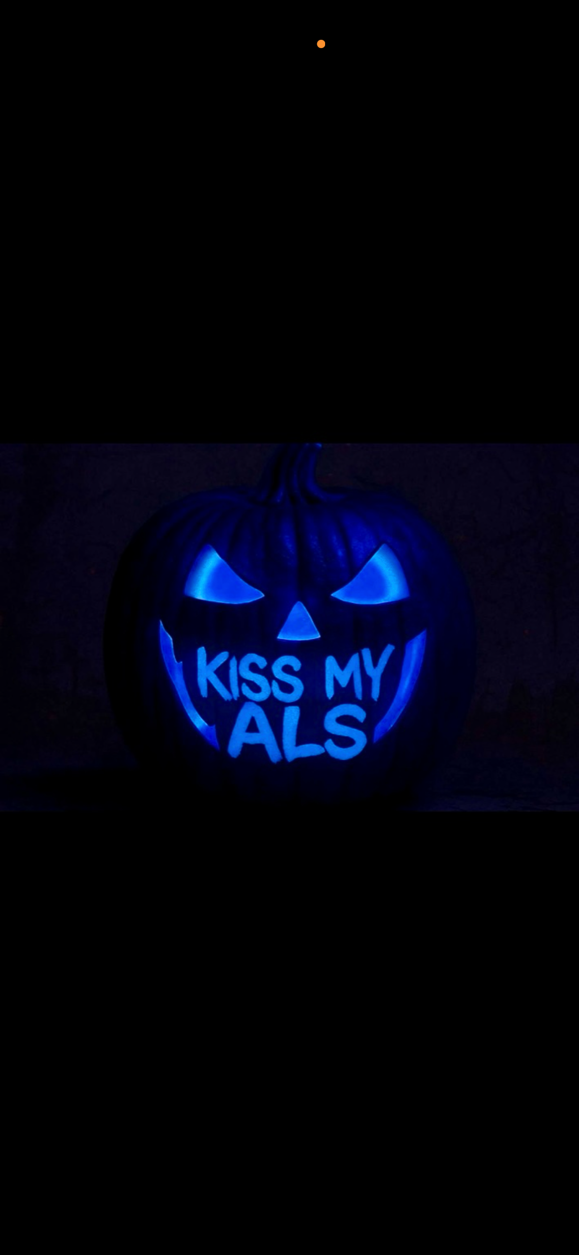 Halloween Drop: Blue Pumpkin π πβ Kiss My ALSβ