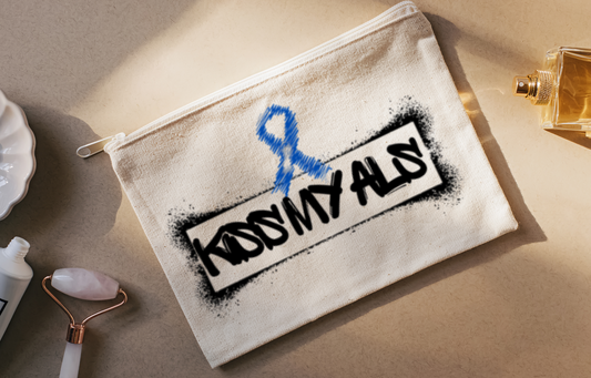 Kiss My ALS Makeup Bag